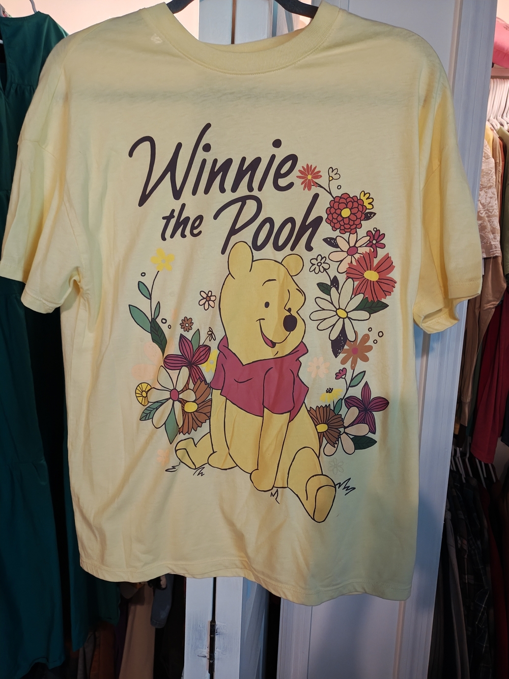 Winnie the Pooh Yellow Graphic Tee